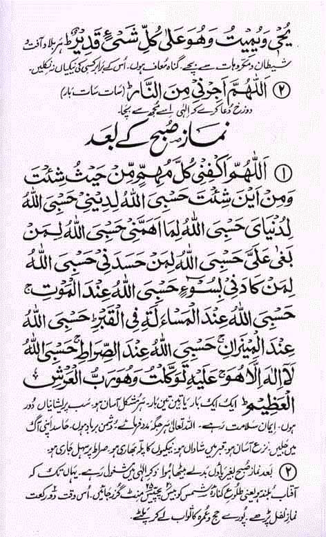 Subh -o- Shaam Kay Masnoon Azkaar Aur Duaain