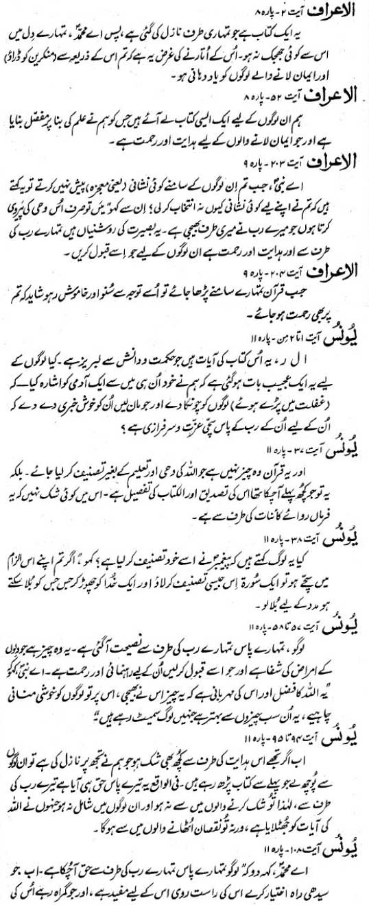 Quran Majeed Ki Sifaat (Part 4)