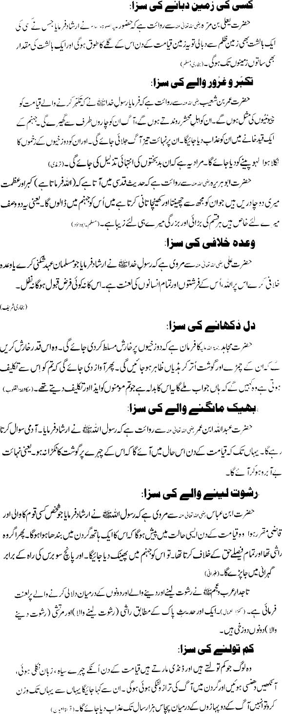 Gunnah Aur Saza